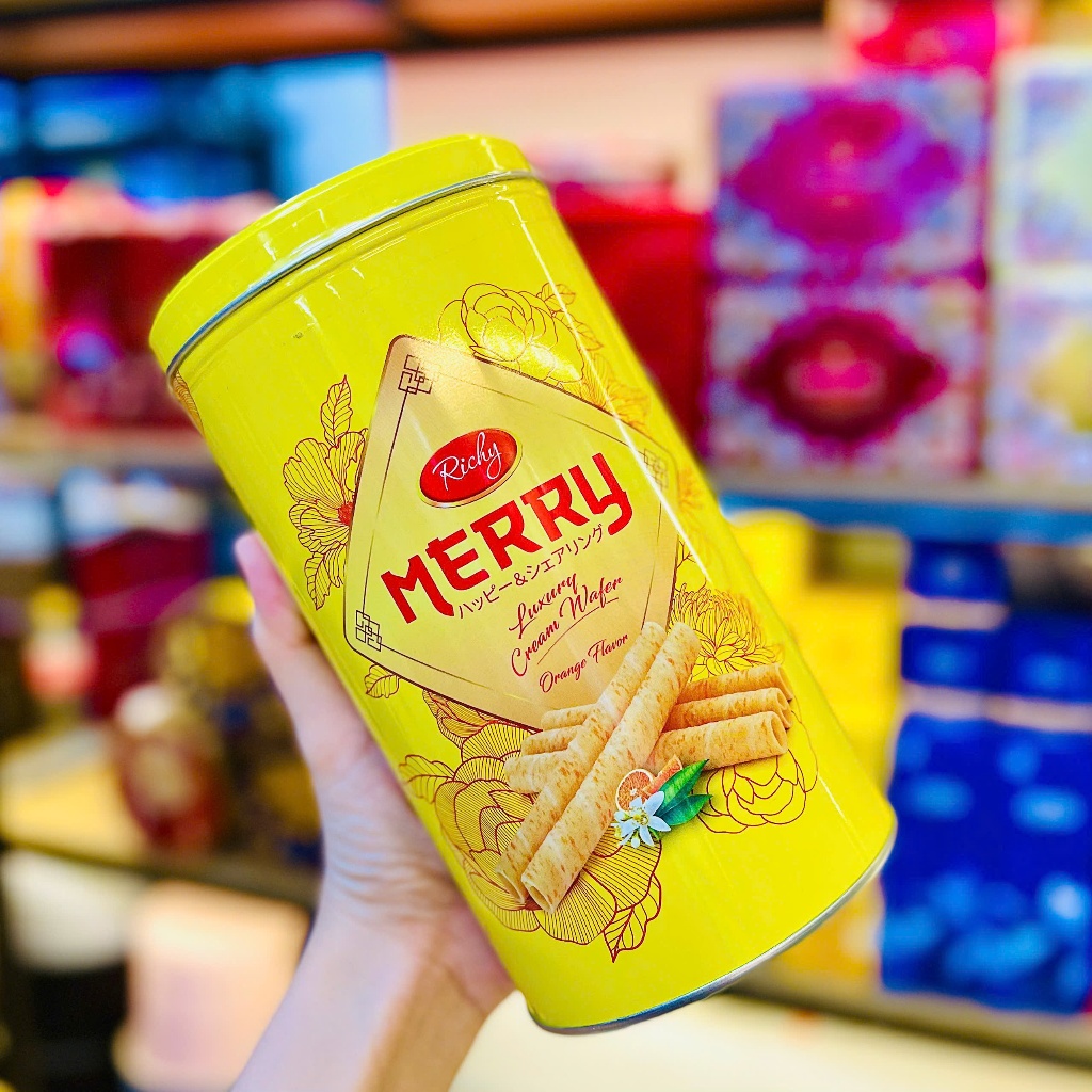 Bánh Ống Vị Cam MERRY RICHY 208G | Shopee Việt Nam