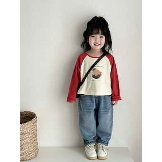 Quần jean cho bé Batala kids, quần bò baggy basic mài bé trai sành điệu xịn xò thu đông 2024