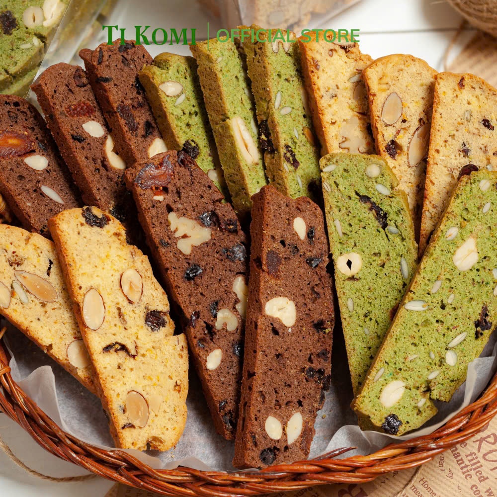 Bánh Biscotti Bánh Ăn Kiêng Giảm Cân Healthy Handmade TIKOMI | Shopee ...