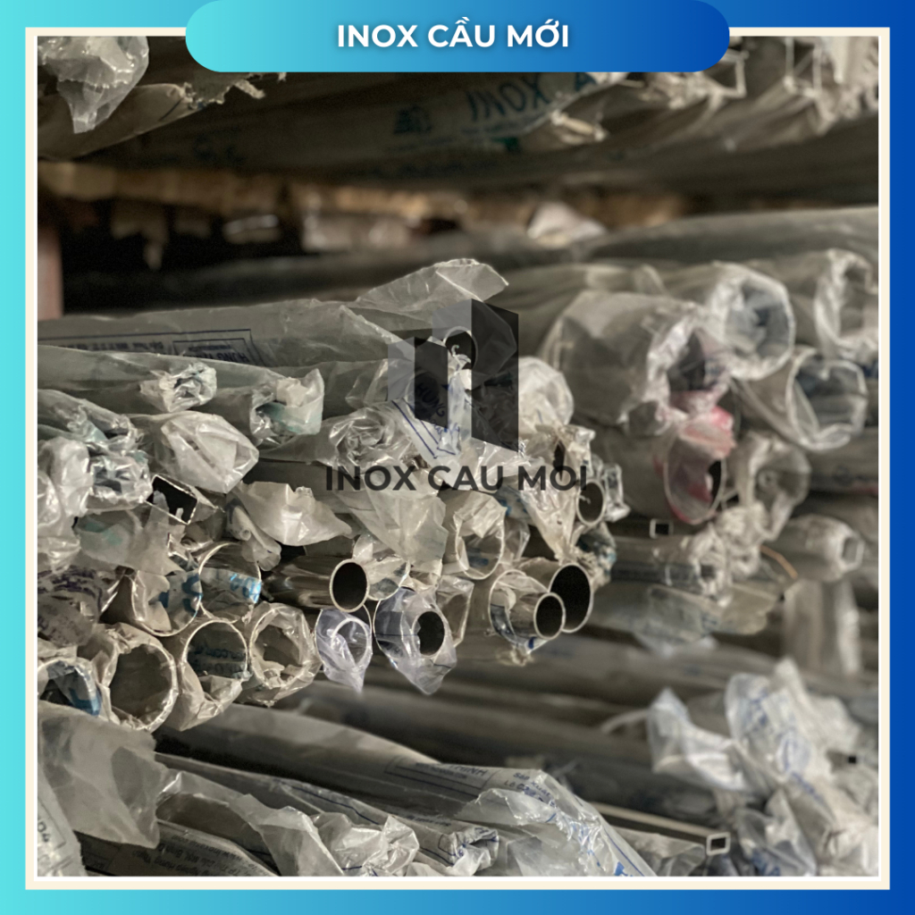 Ống Inox Tròn 304 phi 25.4 mm, Độ dày 1.2/1.5 mm, Dài 0.5m/1m/1m2/1m5, chất lượng nhà máy loại 1