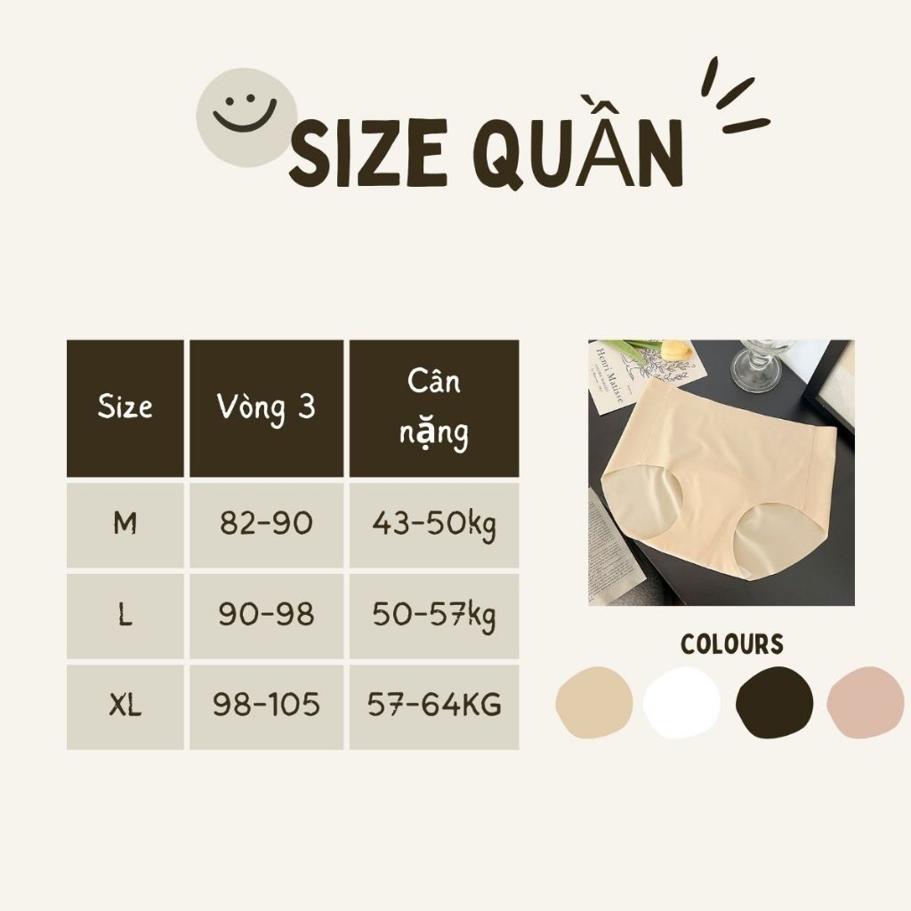 Ảnh Quần Lót Tàng Hình Chống Lộ Dành Cho Nữ Phù Hợp Mặc Quần Ôm Body,Legging, Mặc Tập Gym, Yoga Gepo 2