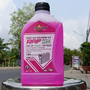 Nước làm mát động cơ EVERLAST RAF COOL màu Hồng, 1L, 18% nồng độ Ethylent Glycol