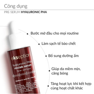 Tinh Chất Cấp Ẩm, Ngừa Mụn & Phục Hồi Da Ekseption (70ml,75ml)