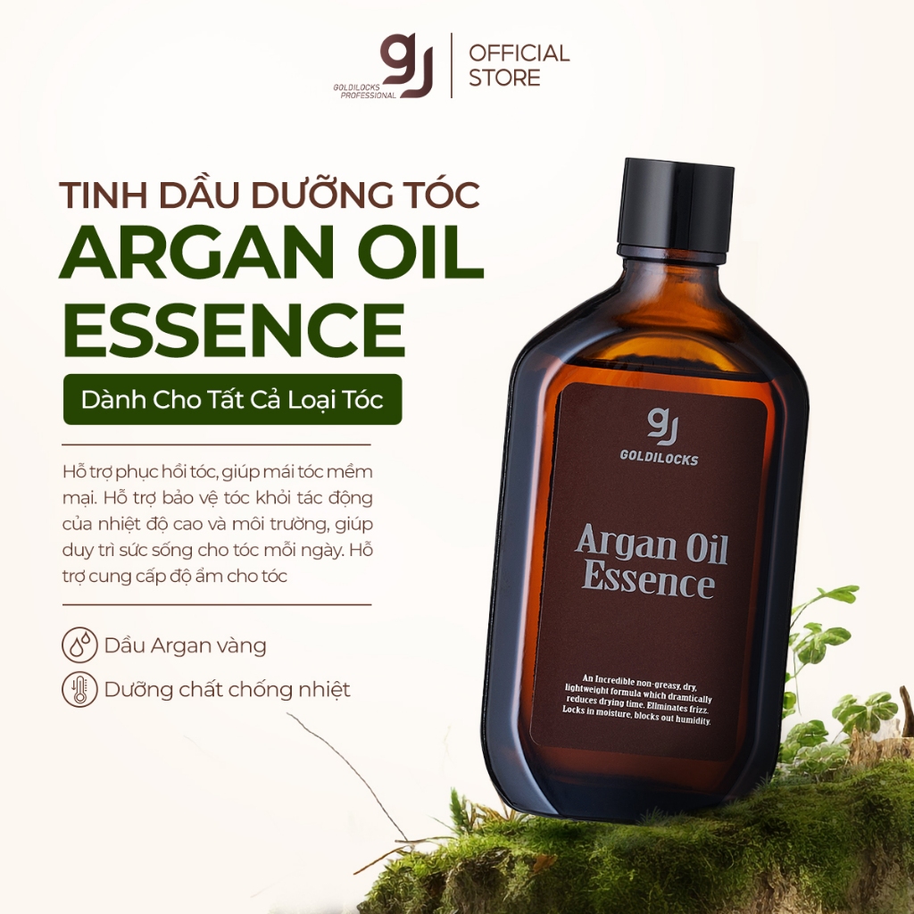 Tinh dầu dưỡng tóc Goldilocks Argan Oil 