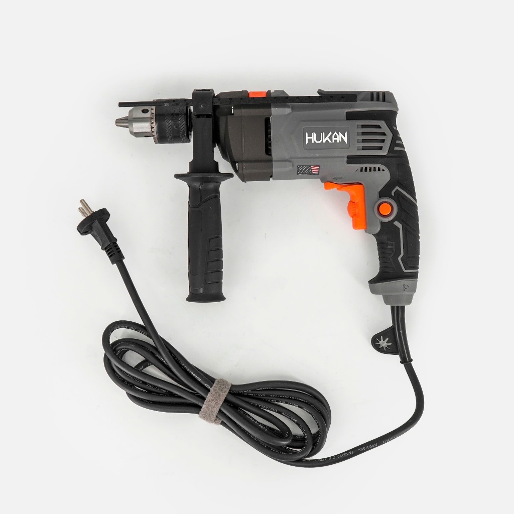 Máy Khoan Điện Hukan G2-ID790|Đầu Kẹp 13mm Mạnh Mẽ, Chuyên Khoan Tường, Sắt, Gỗ & Bắt Vít làm việc trên nhiều vật liệu
