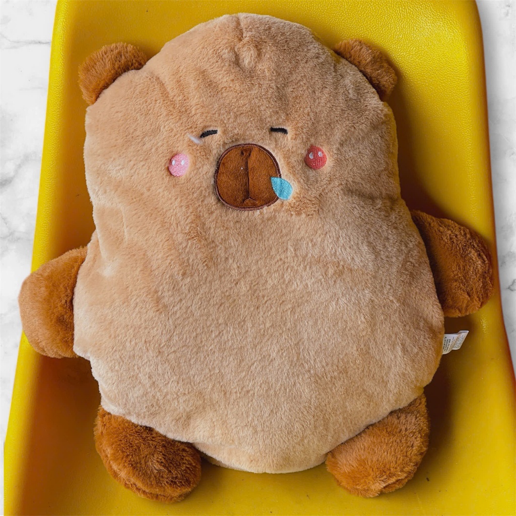 [ CAPY ]  GỐI ĐI XE CAPYBARA SIÊU HOT DỄ THƯƠNG CHO BÉ , MỀM MỊN , ÊM ÁI
