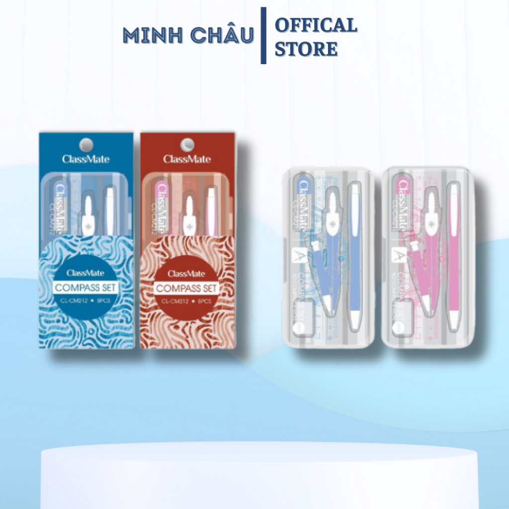 Bộ Compa 8 món ClassMate CL-CM212 | Shopee Việt Nam