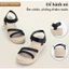 Sandal đế xuồng KOSU cao 5,5cm, sandan nữ quai dán kháng khuẩn, khử mùi Nhật Bản K-24202
