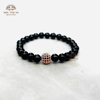 Vòng đá Rose Gold Accent Mộc Tâm An sang trọng, quý phái