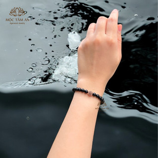 Vòng đá Rose Gold Accent Mộc Tâm An sang trọng, quý phái