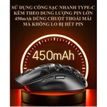 Chuột không dây chuyên game YINDIAO G17 kết nối 3 chế độ có đèn led RGB cực đẹp — ảnh 7