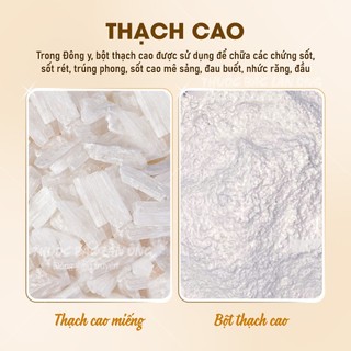 Sinh thạch cao 100g, thạch cao thanh nhiệt, hỗ trợ giảm cảm cúm, tốt cho sức khỏe