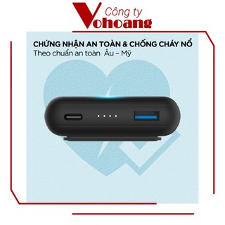 [USA] Sạc dự phòng Energizer QM10002PQ dung lượng 10000mAh sạc nam châm không dây từ tính kèm chân đế