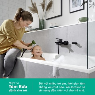 Tay sen tắm dành cho bé Hansgrohe Jocolino crocodile 2jet 28788 chính hãng Đức | Shopee Mall