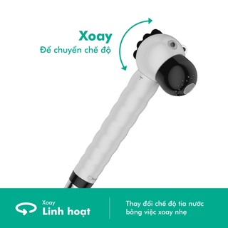 Tay sen tắm dành cho bé Hansgrohe Jocolino crocodile 2jet 28788 chính hãng Đức | Shopee Mall