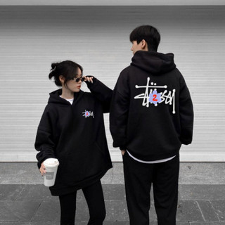 Áo Hoodie mặc ấm mùa đông STU form rộng phong cách Hàn Quốc trẻ trung, ao chống nắng Unisex Nam Nữ SSL