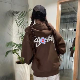 Áo Hoodie mặc ấm mùa đông STU form rộng phong cách Hàn Quốc trẻ trung, ao chống nắng Unisex Nam Nữ SSL