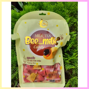 Kẹo Dẻo Trà Sữa Trân Châu Đường Đen BEE MILK 470g