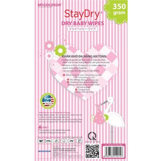 Khăn khô đa năng StayDry 350g (Loại cao cấp mềm mịn không bụi lông - Hàng CTY Mc Goldson)