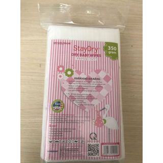 Khăn khô đa năng StayDry 350g (Loại cao cấp mềm mịn không bụi lông - Hàng CTY Mc Goldson)