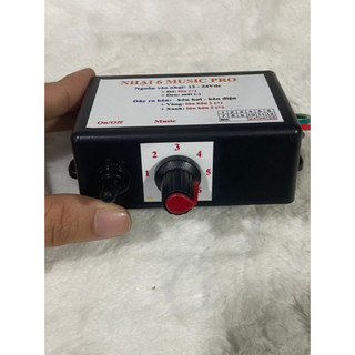 Nhại 6 music pro, nhại kèn hơi xe ô tô 12v/ 24v