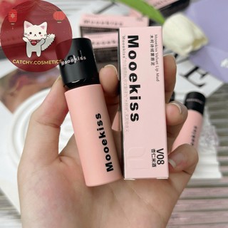 [MOOEKISS] Son Kem Bùn Mooekiss Nhung Mờ Vỏ Hồng Đen Velvet Lip Mud Mịn Môi 3g