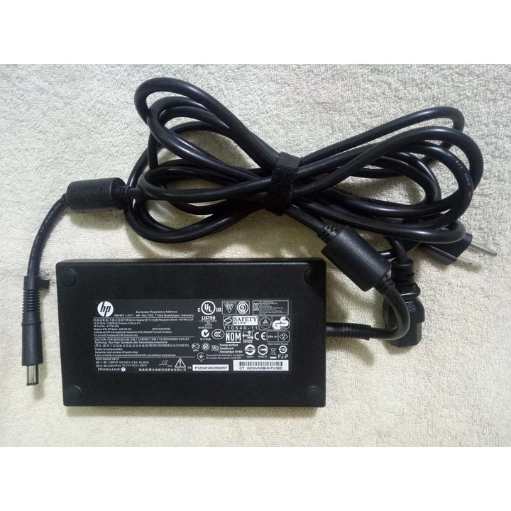 Sạc zin laptop hp 200w cho laptop hp workstation: 8570w, 8770w, zbook 14, zbook 15,zbook 17