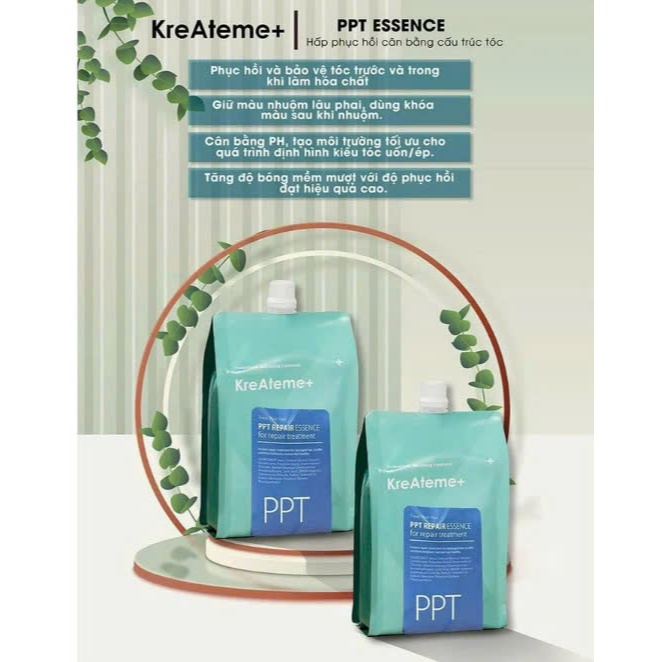 Hấp Dầu Phục Hồi PPT KreAteme+ | Nội Địa Trung Quốc Chính Ngạch | 1000ml
