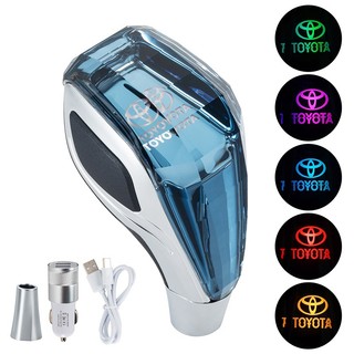 Tay nắm cần số ô tô, cần số có led sạc pin dùng cho các loại xe