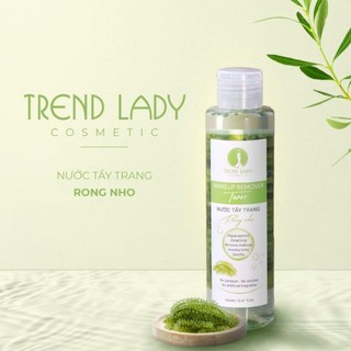 Nước tẩy trang không cồn Trend Lady 160ml Rong Nho Và Hoa Hồng