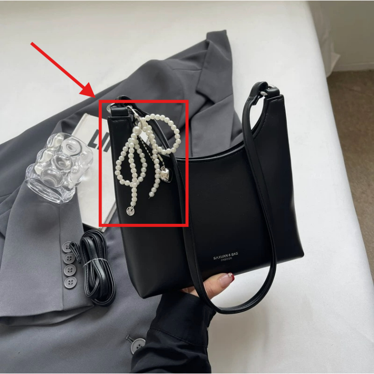 Charm Túi Xách, Phụ Kiện Gắn Túi Xinh Hình Trái Tim 𝐒𝐚𝐦𝐩𝐭𝐲