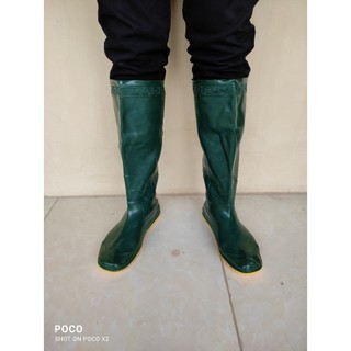 Ủng cấy Hoa San đế vàng size 35-43, ủng cấy ngắn, ủng lội nước, ủng đi mưa