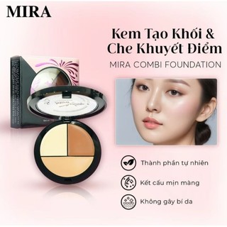 KEM CHE KHUYẾT ĐIỂM VÀ TẠO ĐIỂM NHẤN 3 MÀU MIRA 15g B788