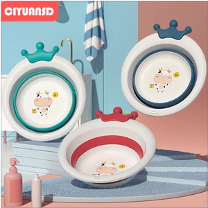 Chậu rửa mặt gập gọn vương miện cần thiết