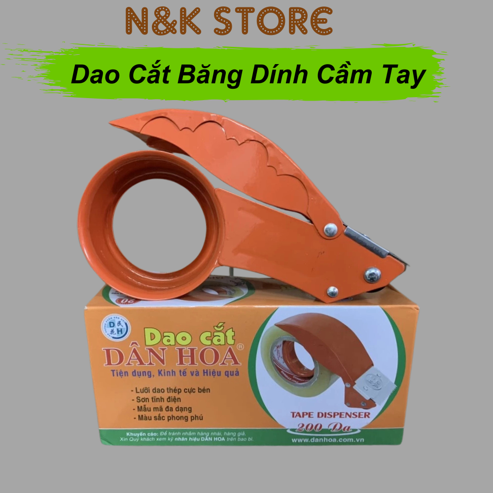Dao cắt băng dính cầm tay, dao cắt băng keo Dân Hoa