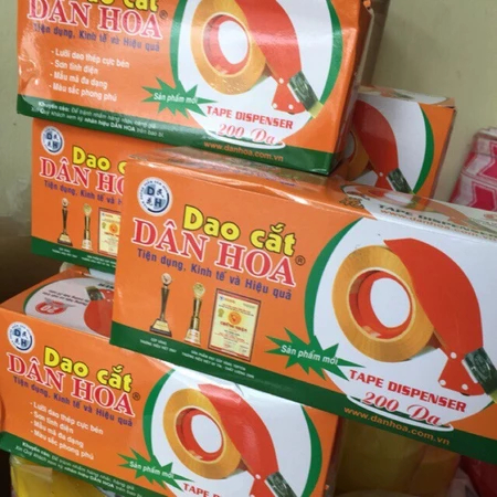 Dao cắt băng dính cầm tay, dao cắt băng keo Dân Hoa