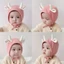 Mũ nỉ thu đông buộc dây hình động vật 2 lớp dày dặn cho bé trai bé gái 0-2 tuổi ShinHome
