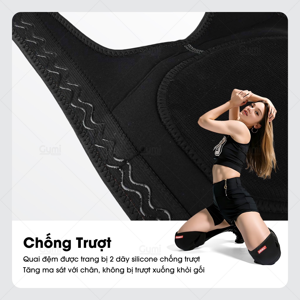 [1 Đôi] Bó Gối Aolikes A-0216 - Đai Dán Bảo Vệ Đầu Gối Chạy Bộ, Thể Thao - AL0216