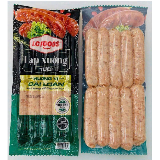 ( Hỏa Tốc) Lạp Xưởng Nướng Đá Gói 10 Cây 700g Lạp Xưởng Tươi Đóng Gói Tiện Chế Biến