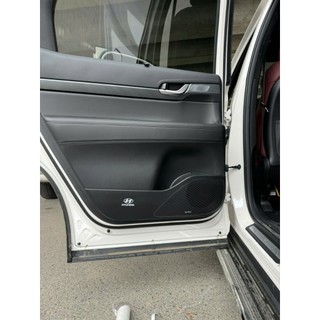 Bộ Dán Chống Xước Tapli Cửa Xe Hyundai Palisade - Viền Vân Da Carbon Cao Cấp( tặng 1 bộ gương cầu lồi)