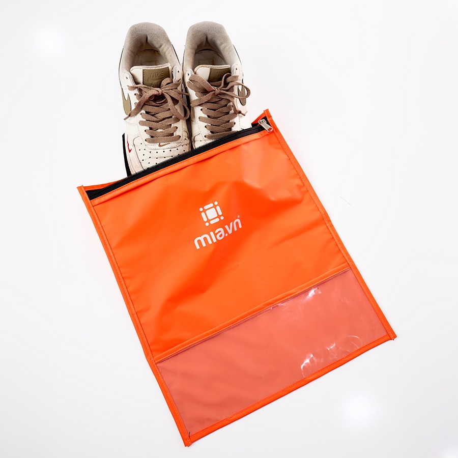 Túi Đựng Đa Năng Mia Pack-it shoes bag II S Orange - Quai xách tiện dụng du lịch đa năng, Hàng cao cấp chính hãng