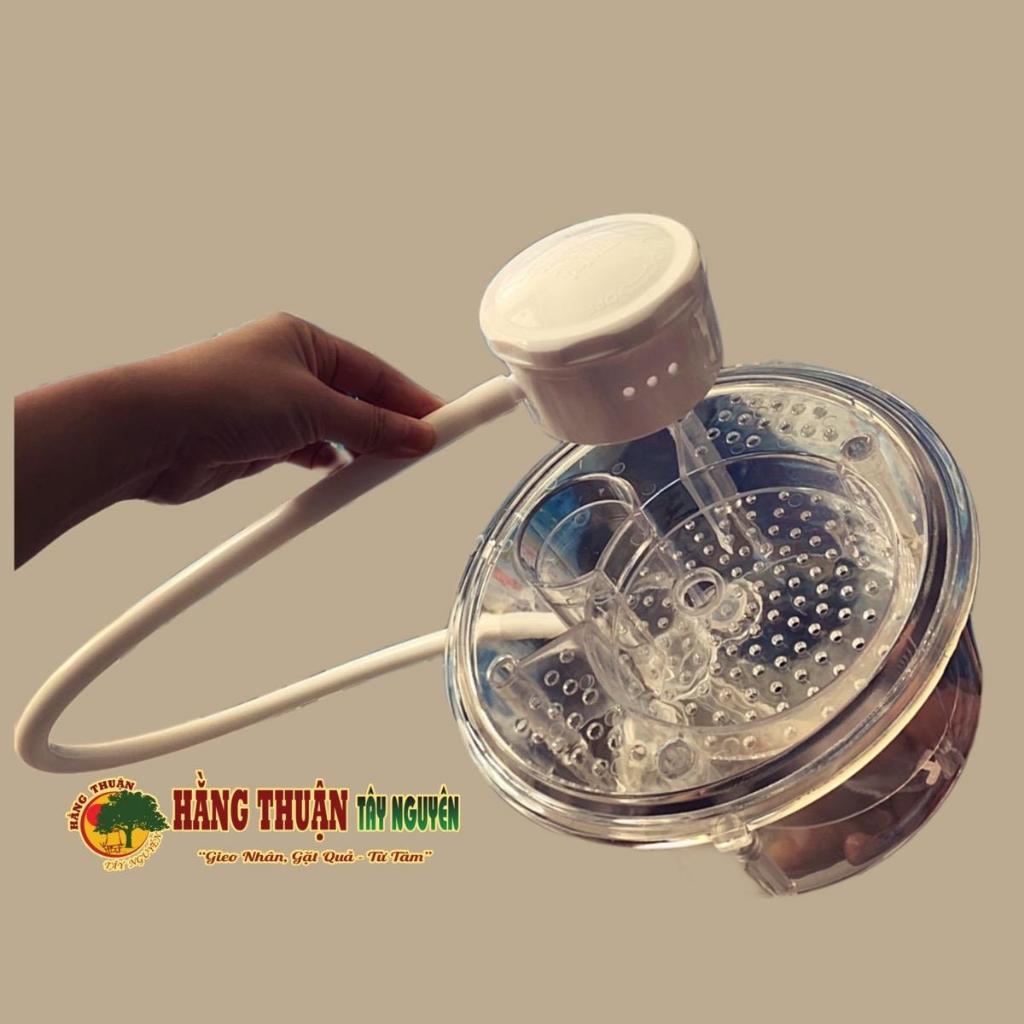 Nồi Xông Hơi Gia Đình Dung Tích 4 Lít Có Điều Khiển Từ Xa - Bảo hành 12 tháng