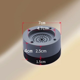 Bộ 4 Chân Chống Rung Máy Giặt, Tủ Lạnh - Đế Cao Su Chống Trượt, Tăng Giảm Chiều Cao Siêu Tiện Lợi