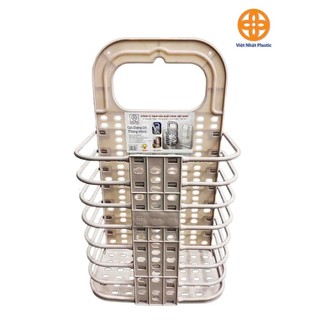 Giỏ đựng quần áo việt nam trước khi giặt treo tường gấp gọn tiện lợi tặng kém móc dán