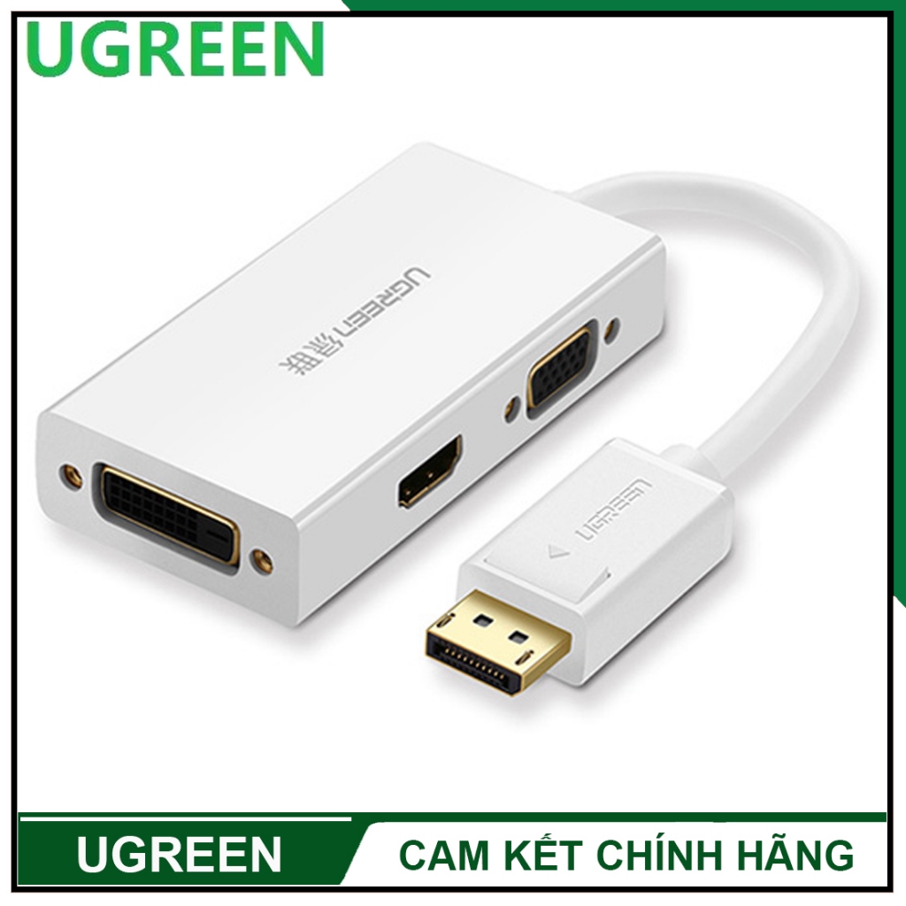 Bộ chuyển đa năng 1 trong 3 từ cổng Displayport sang HDMI/VGA/DVI ...