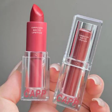 Son THỎI LÌ CP105 CAPPUVINI Chất Son Siêu Mượt Mà Chống Nước Lâu trôi