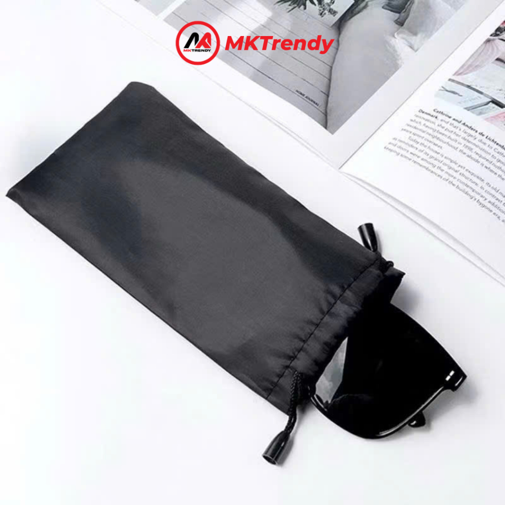 Túi vải dây rút đựng mắt kính tiện lợi đa năng bảo vệ chống trầy xước phụ kiện thời trang MKTRENDY