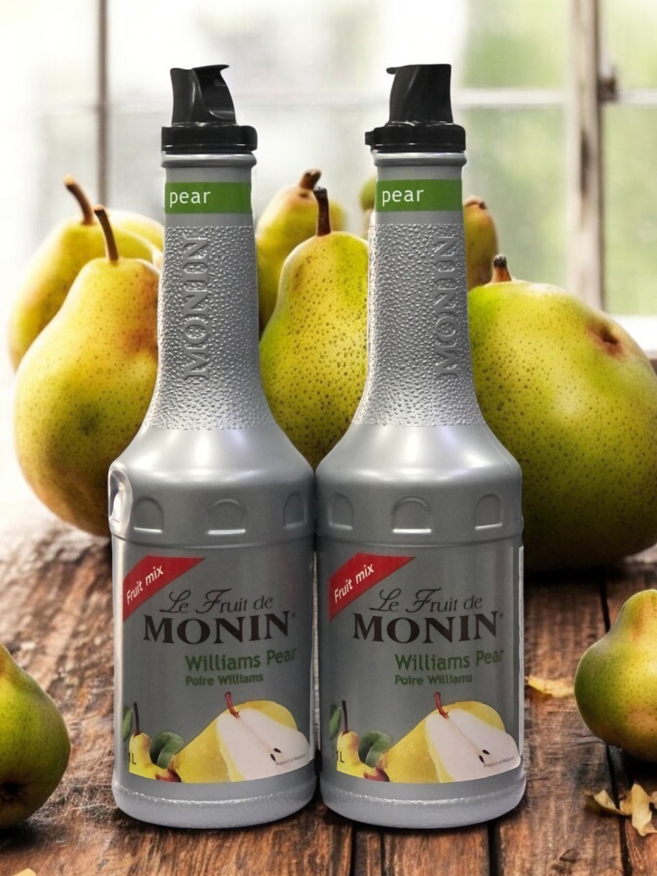 MỨT SỆT LÊ MONIN 1L (DATE THÁNG 1/2025) LE FRUIT DE MONIN WILLIAMS