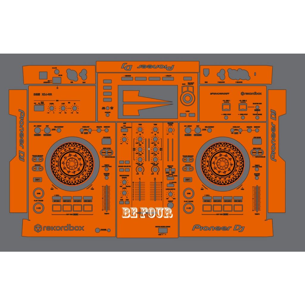 [ Hỏa Tốc ] Skin Dán Bàn DJ (HL56) ( XDJ RR / RX / RX2 / RX3 / XZ , DDJ ...