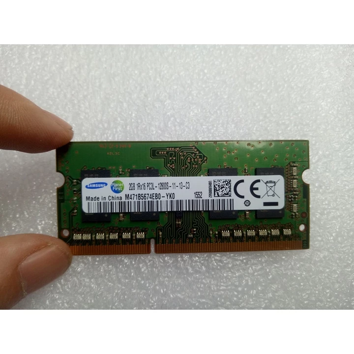 Ram Laptop Samsung 2GB DDR3L bus 1600Mhz - ram zin tháo máy
